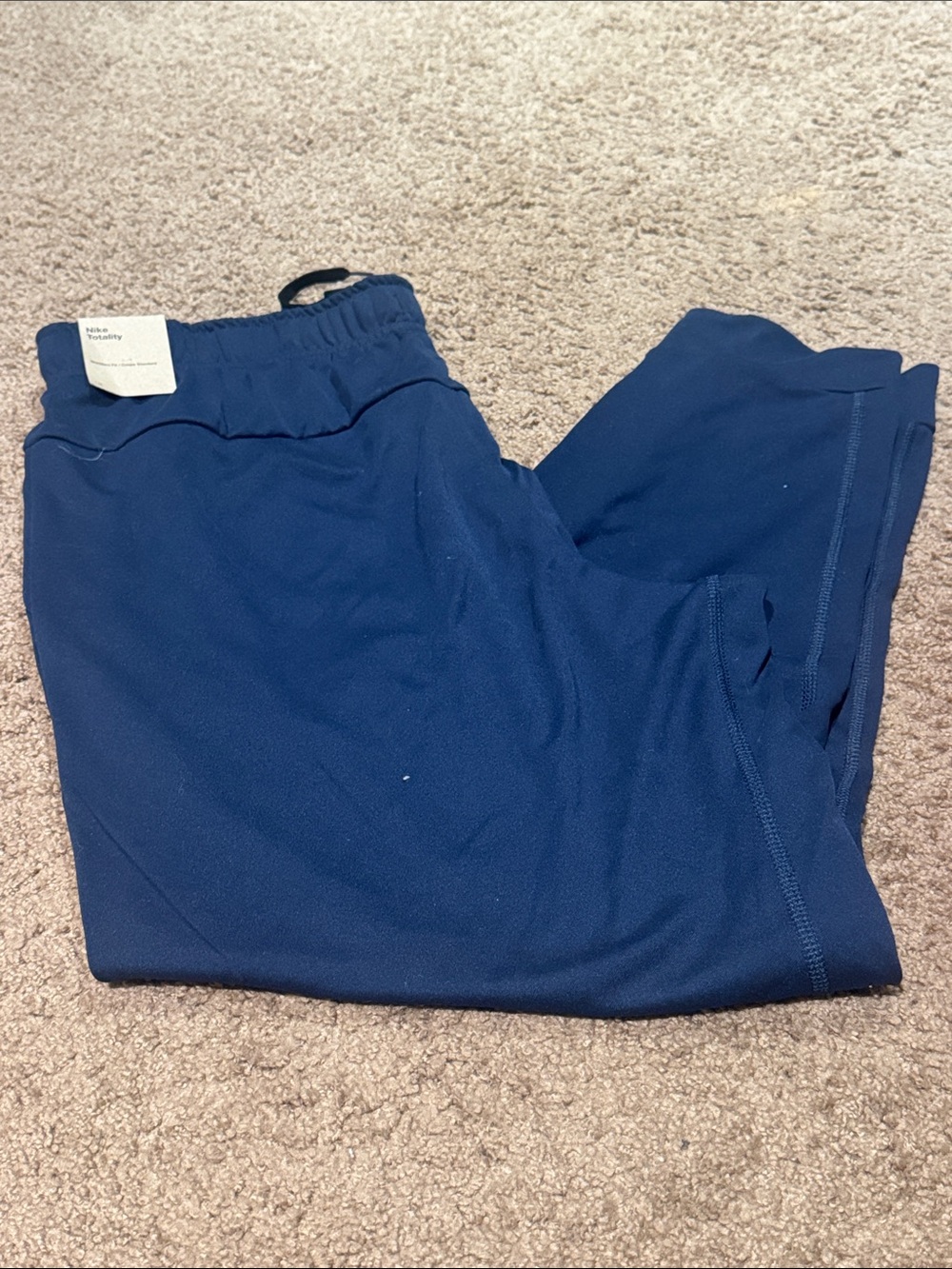 Nike Men's Navy Blue Performance Joggers
